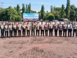 Danramil 0820-15/Pajarakan Kapten Cba Dandung Kusdiantoro Menghadiri Apel Gelar Pasukan Keselamatan Semeru 2026