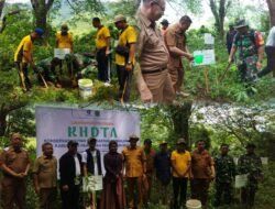 Launching Konservasi Hutan di Prigen, Peltu Rudi Ajak Warga Peduli Lingkungan