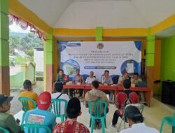 Babinsa Koramil 0820-17/Pakuniran Dampingi Penyuluhan PTSL di Desa Gunggungan Kidul