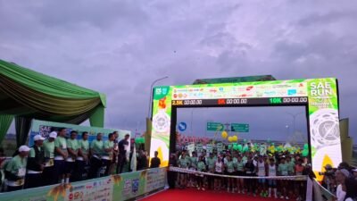 Kapten Arm Imam Wahyudi mengikuti gelaran SAE Run Highway