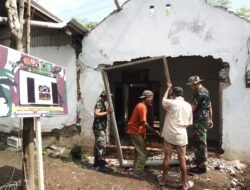 Semangat Kebersamaan Warnai Rehabilitasi RTLH Program TMMD ke-127