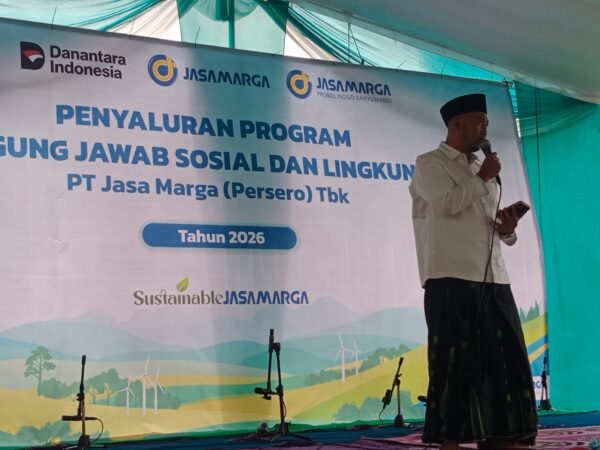 kegiatan peresmian Penyaluran Program Tanggung Jawab Sosial dan Lingkungan (TJSL) Green House Cahaya Cendekia Farm Tahun 2026