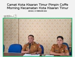 Perkuat Sinergi dan Pelayanan Masyarakat, Camat Kota Kisaran Timur Pimpin Coffe Morning Kecamatan