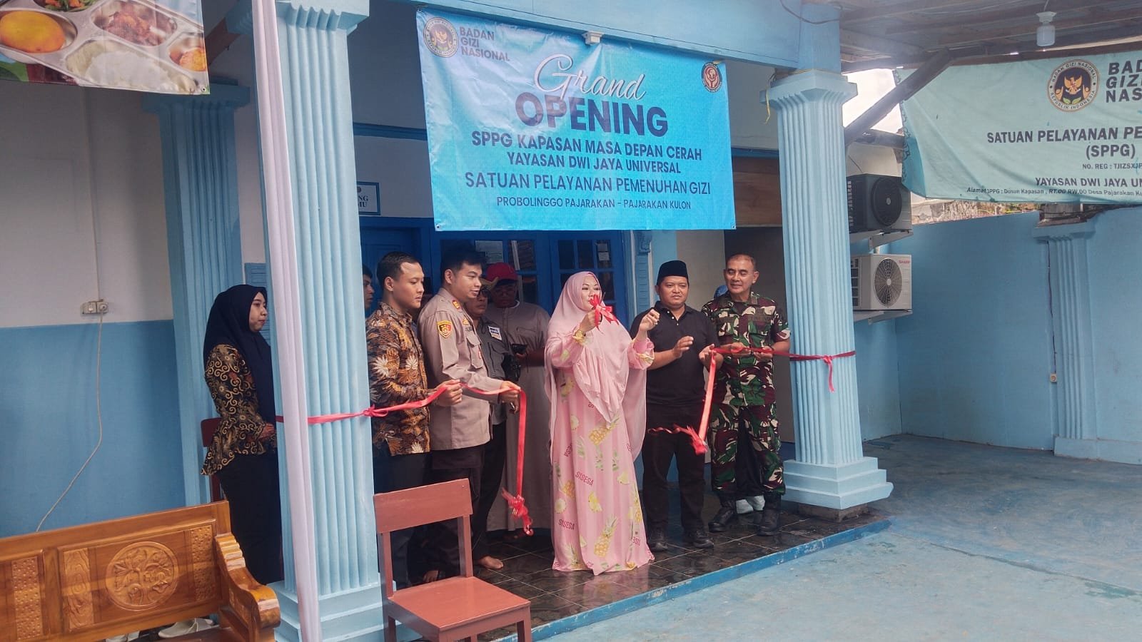 kegiatan Grand Opening Sarana Pelayanan dan Pengelolaan Gizi (SPPG) Kapasan Masa Depan