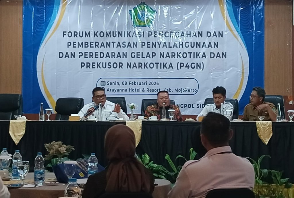 Pemerintah Kabupaten Sidoarjo untuk memperkuat kolaborasi dengan BNNK Sidoarjo dalam upaya pencegahan dan pemberantasan narkoba