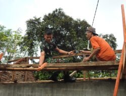 Kerja Tuntas Satgas TMMD, Rumah Layak Huni untuk Bapak Saiful Segera Terwujud