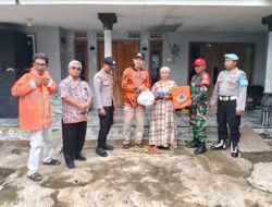 Koramil 0820/23 Gading Bersama Sejumlah Pihak Salurkan Bantuan Kepada Warga Terdampak Bencana