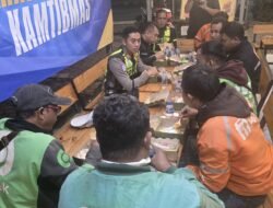 Satlantas Polresta Sidoarjo Gelar Sahur On The Road Bersama Ojol, Perkuat Sinergi di Jalan Raya