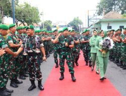 Berpamitan Pindah Satuan, Danrem 083/BDJ Kolonel Inf Kohir Melakukan Kunjungan Kerja Ke Kodim 0820/Probolinggo