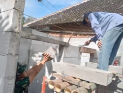 Tanpa Kenal Lelah, Satgas TMMD Percepat Pembangunan MCK