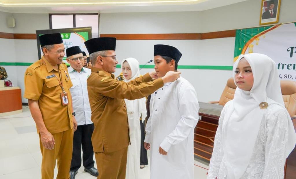 kegiatan Pondok Ramadhan 1447 Hijriah bagi siswa SD dan SMP.