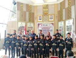 Sesmenpora Lepas Tim Pelajar Garuda ke Bangkok