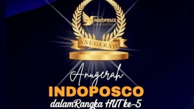 INDOPOSCO Beri Penghargaan ke Wapres hingga Jurnalis di HUT ke-5