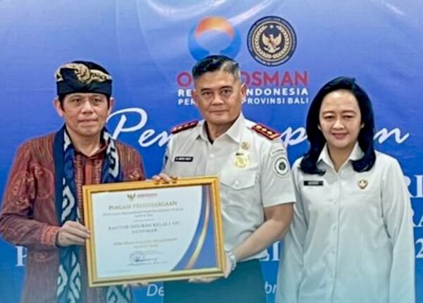 Imigrasi Denpasar Raih Predikat Sangat Baik dari Ombudsman RI
