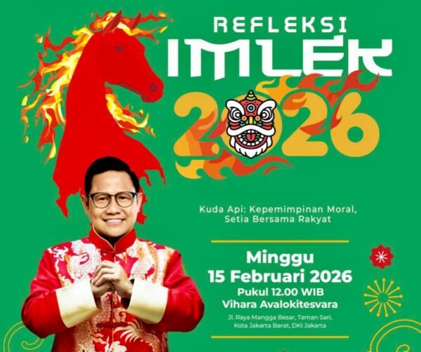 Cak Imin Hadiri Perayaan Imlek 2577 di Vihara Avalokitesvara Jakarta Barat