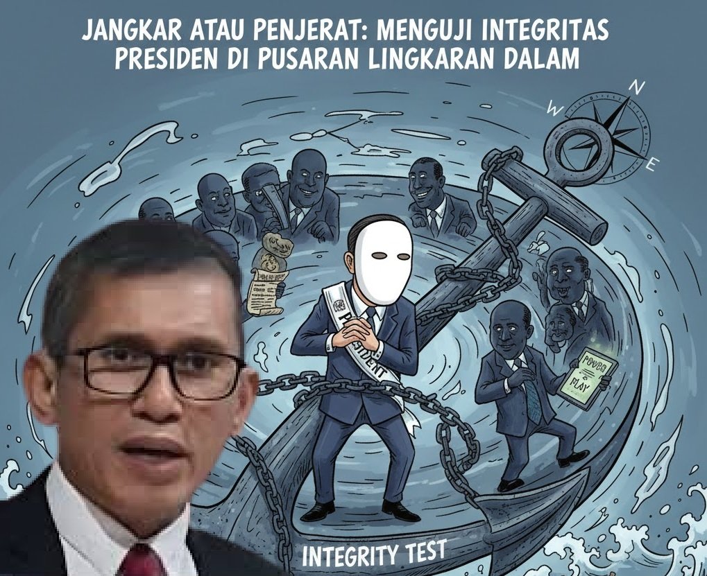 Jangkar atau Penjerat: Menguji Integritas Presiden di Pusaran Lingkaran Dalam