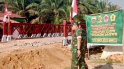 Jembatan Bailey Sinergi TNI PTPN IV PalmCo di Langkat Pulihkan Akses Tiga Desa