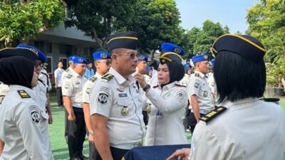 Kukuhkan Tim Satopspatnal, Kalapas Bandar Lampung: Harus Menjadi Teladan Disiplin