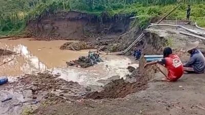 Diduga Tak Berizin, Warga Desa Karangbendo Blitar Desak Aktivitas Sedotan Pasir Dihentikan