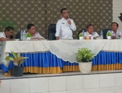 Pasca Dilantik, Musa Al Bakrie Gelar Rapat dengan Kepala Sekolah SMP Asahan