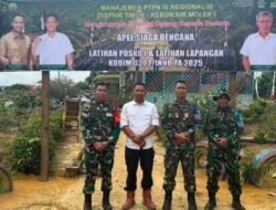 PTPN IV PalmCo dan TNI-Polri Gelar Aksi Sinergi Tanggap Karhutla