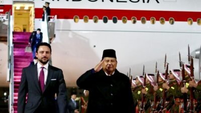 Presiden Prabowo Mendarat di Amman, Awali Agenda Diplomasi di Yordania