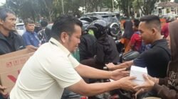 Jumat Berkah Ramadan, Pokja PWI Jakarta Timur Berbagi Ratusan Paket Takjil