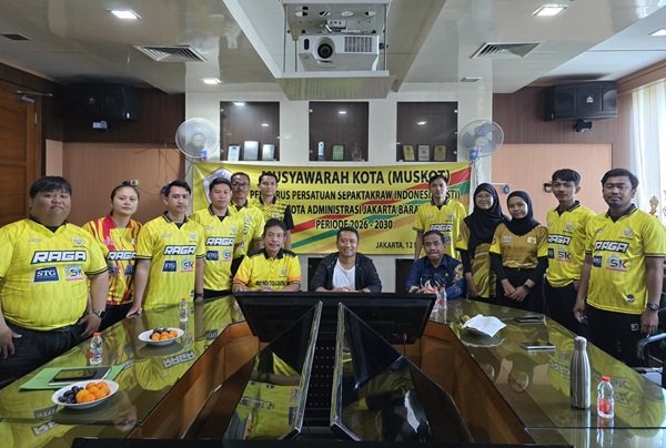 Diding Wahyudin Pimpin Sepak Takraw Jakarta Barat, Siap Cetak Atlet Berprestasi