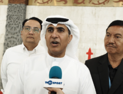 Presiden FCA Puji PB IKASI di Kejuaraan Anggar Asia