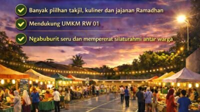 Digelar Perdana, “Taman Inspirasi” Bogor Fasilitasi Bazar Ramadhan Secara Gratis Untuk UMKM