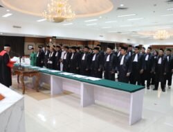 41 Advokat Baru Resmi Diambil Sumpah Oleh PT Jakarta