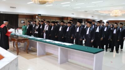 41 Advokat Baru Resmi Diambil Sumpah Oleh PT Jakarta