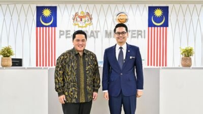 Bertemu Menpora Malaysia, Erick Thohir Bahas SEA Games 2027
