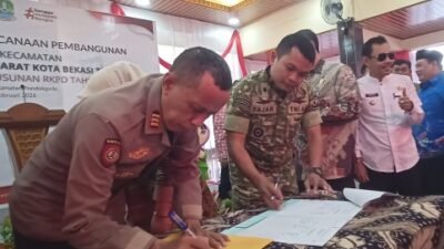 Hadiri Musrenbang, Danramil Pondok Gede Tekankan Kolaborasi dan Penanganan Banjir