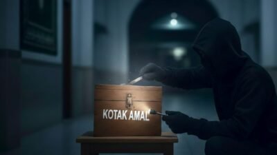 Kotak Amal Masjid di Parung Bogor Dibobol Maling, Aksinya Terekam CCTV