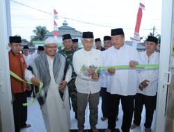 Safari Ramadan, Bupati Asahan Resmikan Masjid Al-Ikhlas di Mutiara