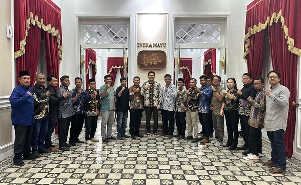 AMKI dan Lucky Hakim Bangun Kolaborasi, Perkuat Transparansi Informasi di Indramayu