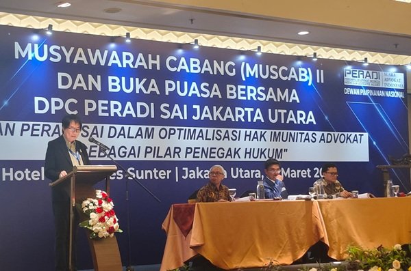 Sri Astuti Terpilih sebagai Ketua DPC Peradi SAI Jakarta Utara Periode 2026-2030