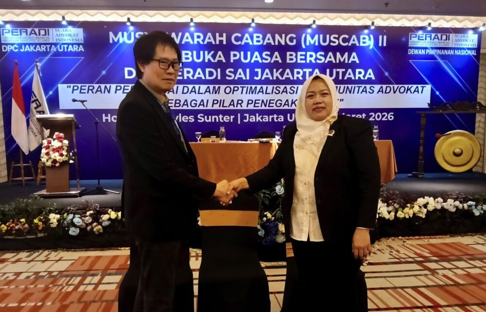 Sri Astuti Terpilih sebagai Ketua DPC Peradi SAI Jakarta Utara Periode 2026-2030