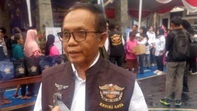 HDCI Kediri Raya Gandeng Polres Kediri Kota Tebar Bansos dan 1.000 Takjil Ramadan