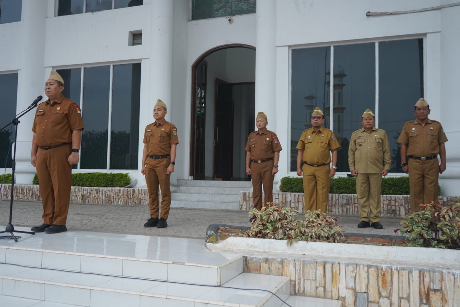 Apel Gabungan Bulan Maret 2026 di Halaman Kantor Bupati Asahan