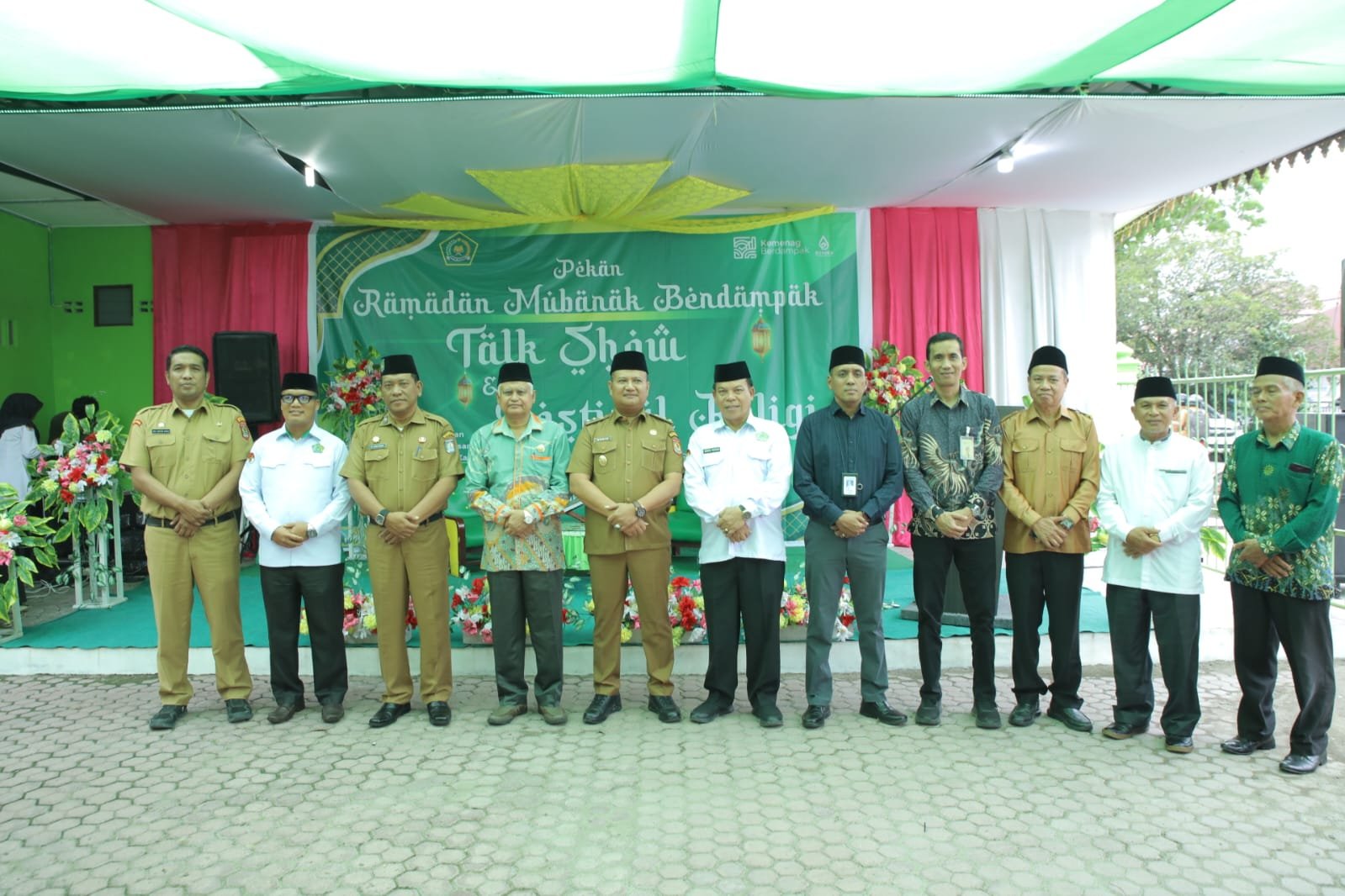 Wakil Bupati Asahan Rianto, SH, MAP menghadiri kegiatan Ramadhan Mubarak