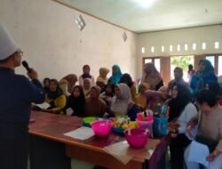 Pelatihan Masak Bergizi Warnai Kegiatan Nonfisik TMMD ke-127 di Kediri