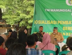 Satgas TMMD Kodim Kediri Ajak Warga Wujudkan Lingkungan Bersih