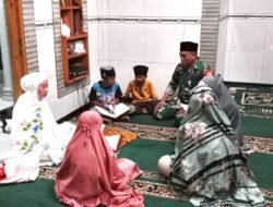 Koramil 0820-24/Tiris Melaksanakan Kegiatan Anjangsana Dan Komunikasi Sosial