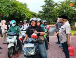 Polresta Sidoarjo Gandeng Mahasiswa Berbagi Takjil untuk Masyarakat