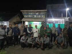 Koramil 0820-02/Wonoasih Menggelar Patroli Bersama Dalam rangka Menjaga Stabilitas Keamanan