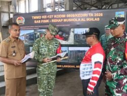 Gotong-Royong dan Sinergitas Jadi Kekuatan TMMD ke-127 di Kediri