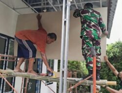 Bersama Warga, TMMD Ke-127 Rampungkan Renovasi Mushola