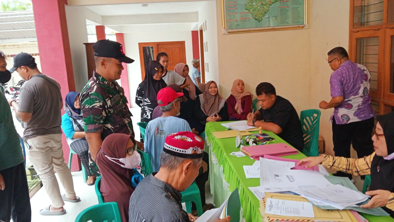 pendataan PTSL (Pendaftaran Tanah Sistematis Lengkap),